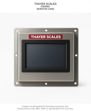 THAYER SCALES; D36566C; MONITOR CARD