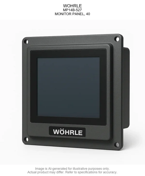 WOHRLE; MP14B-527; MONITOR PANEL