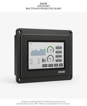 EXOR; +EX707U5P1; MULTITOUCH PROJECTED GLASS