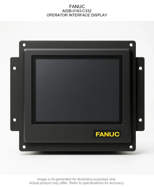 OPERATOR20INTERFACE20DISPLAY.webp FANUC; A02B-0163-C332; OPERATOR INTERFACE DISPLAY