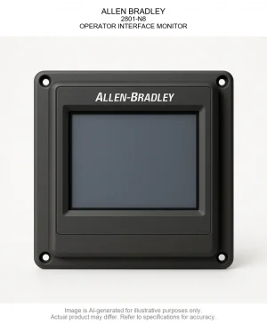 ALLEN BRADLEY; 2801-N8; OPERATOR INTERFACE MONITOR