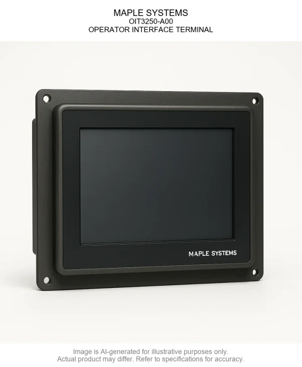OPERATOR20INTERFACE20TERMINAL.webp MAPLE SYSTEMS; OIT3250-A00; OPERATOR INTERFACE TERMINAL