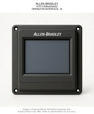 ALLEN BRADLEY; 6157-CEBAAZAAZZ; OPERATOR INTERFACE