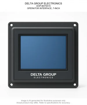 DELTA GROUP ELECTRONICS; DOP-B07S515; OPERATOR INTERFACE