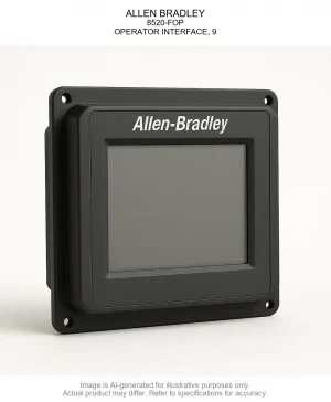 ALLEN BRADLEY; 8520-FOP; OPERATOR INTERFACE