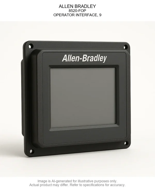 OPERATOR20INTERFACE2C209.webp ALLEN BRADLEY; 8520-FOP; OPERATOR INTERFACE