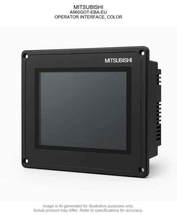 MITSUBISHI; A960GOT-EBA-EU; OPERATOR INTERFACE