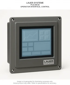 LAUER SYSTEME; PCS-095.M; OPERATOR INTERFACE