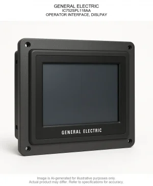 GENERAL ELECTRIC; IC752SPL118AA; OPERATOR INTERFACE