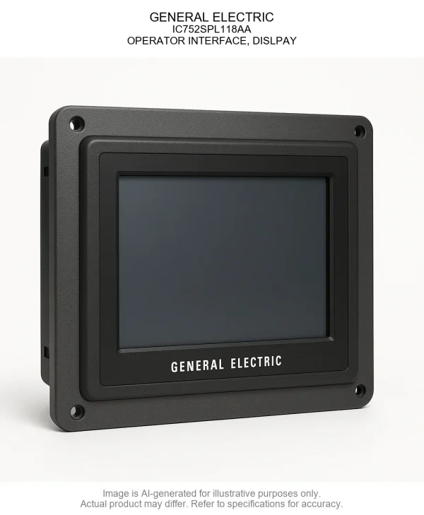 GENERAL ELECTRIC; IC752SPL118AA; OPERATOR INTERFACE
