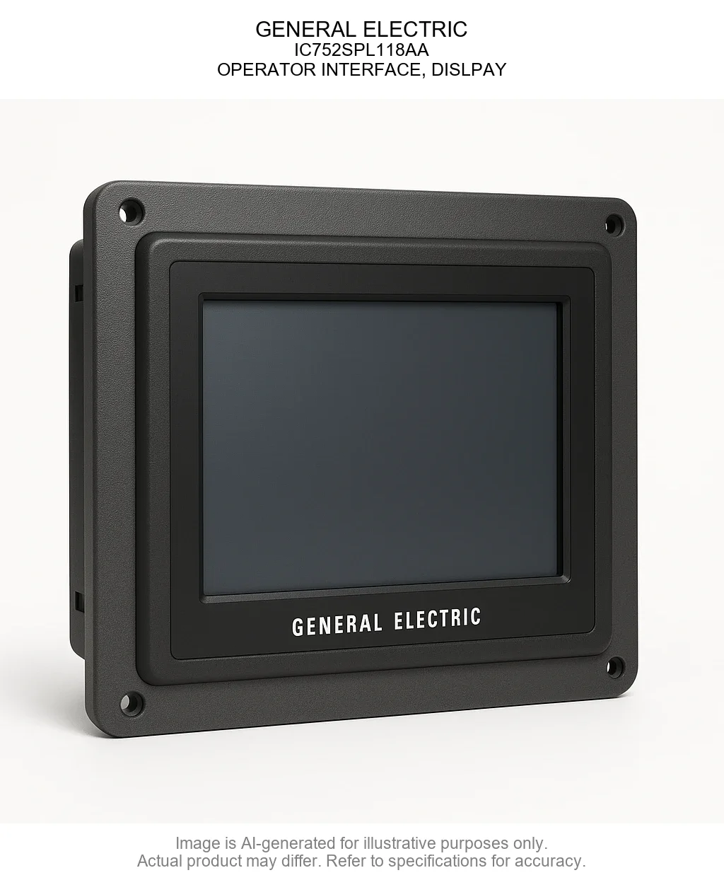 GENERAL ELECTRIC; IC752SPL118AA; OPERATOR INTERFACE