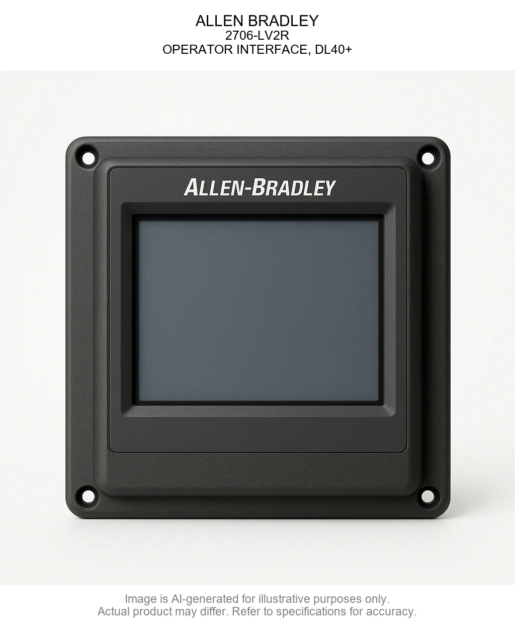 ALLEN BRADLEY; 2706-LV4S; OPERATOR INTERFACE
