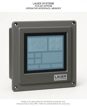 LAUER SYSTEME; PCS-801-EPROM; OPERATOR INTERFACE