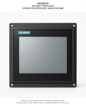 SIEMENS; 6AV3627-1NK00-0AX0; OPERATOR INTERFACE