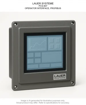 LAUER SYSTEME; PCS-807; OPERATOR INTERFACE