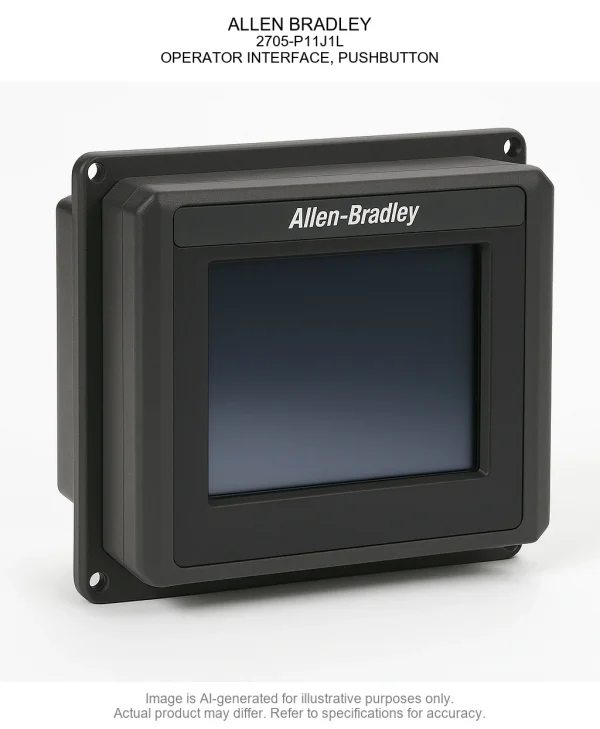OPERATOR20INTERFACE2C20PUSHBUTTON.webp ALLEN BRADLEY; 2705-P11J1L; OPERATOR INTERFACE