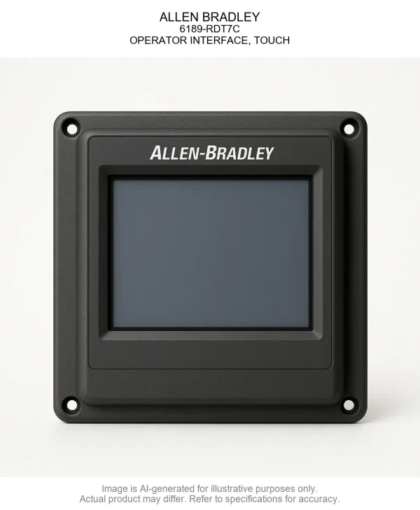 OPERATOR20INTERFACE2C20TOUCH.webp ALLEN BRADLEY; 6189-RDT7C; OPERATOR INTERFACE