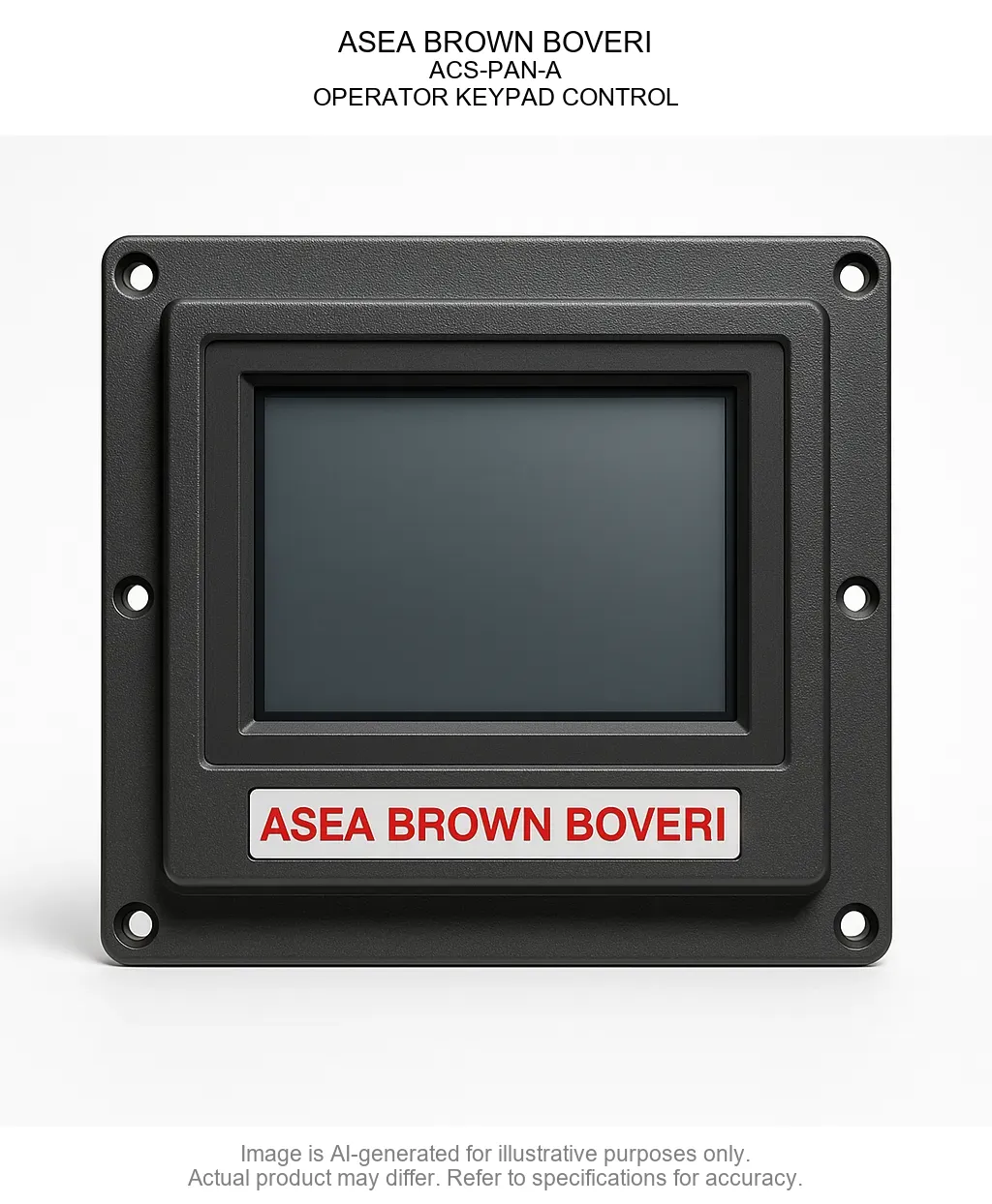 ASEA BROWN BOVERI; ACS-PAN-A; OPERATOR KEYPAD CONTROL