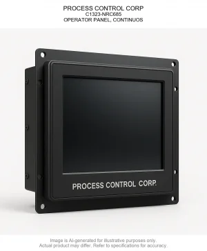 PROCESS CONTROL CORP; C1323-NRC685; OPERATOR PANEL