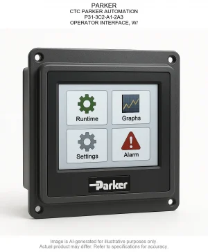 PARKER; CTC PARKER AUTOMATION; P31-3C2-A1-2A3; OPERATOR INTERFACE