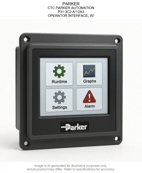 PARKER; CTC PARKER AUTOMATION; P31-3C2-A1-2A3; OPERATOR INTERFACE