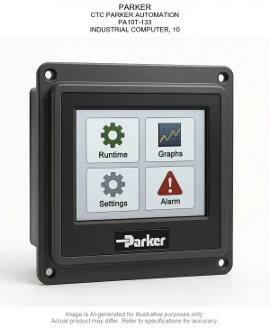 PARKER; CTC PARKER AUTOMATION; PA10T-133; INDUSTRIAL COMPUTER