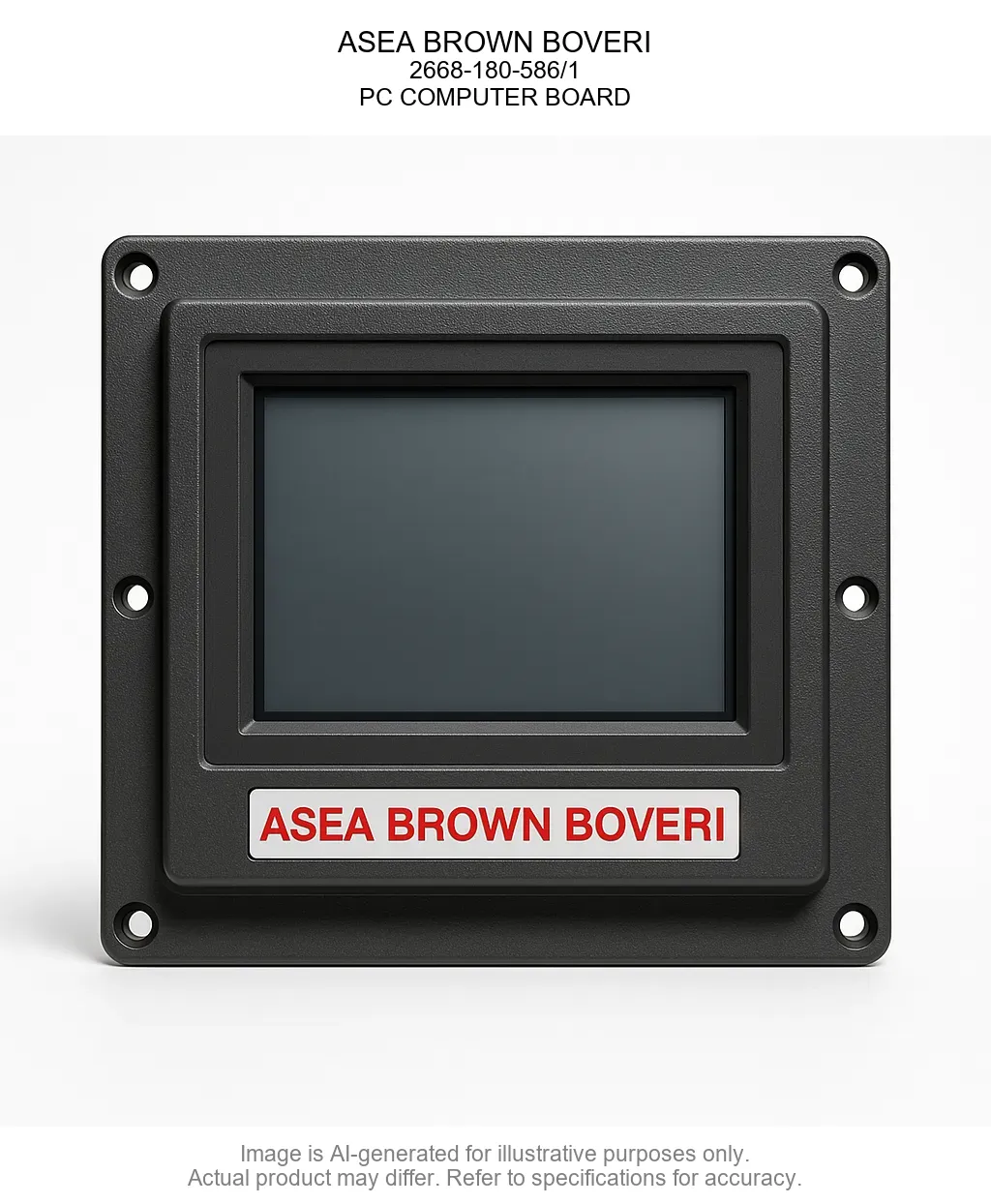 ASEA BROWN BOVERI; 2668-180-586/1; PC COMPUTER BOARD