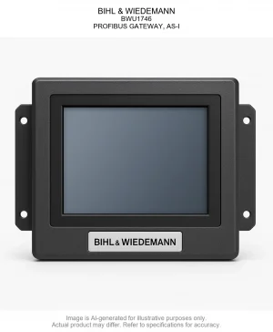 BIHL & WIEDEMANN; BWU1746; PROFIBUS GATEWAY
