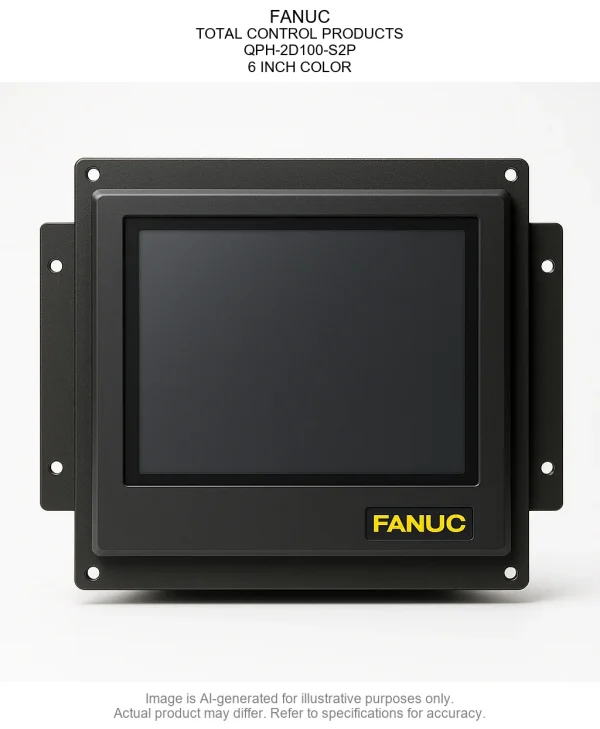 QPH-2D100-S2P.webp FANUC; TOTAL CONTROL PRODUCTS; QPH-2D100-S2P; 6 INCH COLOR