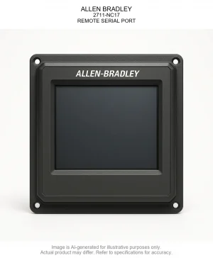 ALLEN BRADLEY; 2711-NC17; REMOTE SERIAL PORT