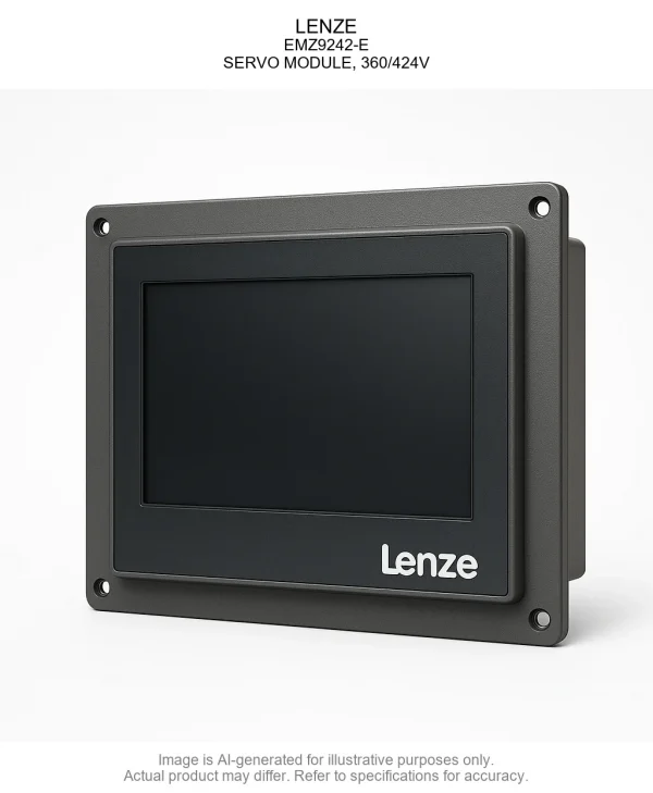 LENZE; EMZ9242-E; SERVO MODULE