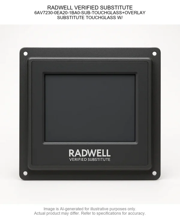SUBSTITUTE20TOUCHGLASS20W_.webp RADWELL VERIFIED SUBSTITUTE; 6AV7230-0EA20-1BA0-SUB-TOUCHGLASS+OVERLAY; SUBSTITUTE TOUCHGLASS W/