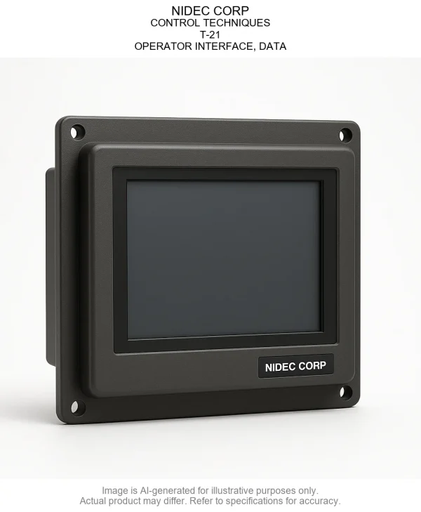 T-21.webp NIDEC CORP; CONTROL TECHNIQUES; T-21; OPERATOR INTERFACE