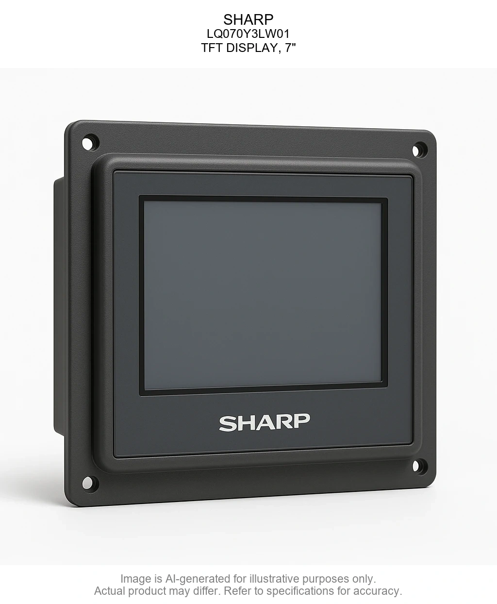 SHARP; LQ070Y3LW01; TFT DISPLAY