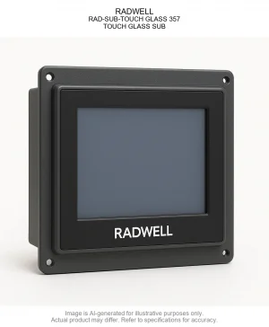 RADWELL; RAD-SUB-TOUCH GLASS 357; TOUCH GLASS SUB