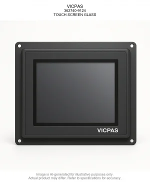 VICPAS; 362740-9124; TOUCH SCREEN GLASS