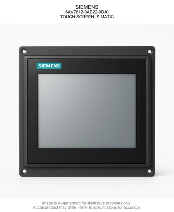 TOUCH20SCREEN2C20SIMATIC.webp SIEMENS; 6AV7612-0AB22-0BJ0; TOUCH SCREEN