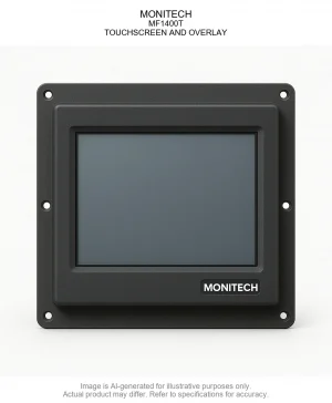 MONITECH; MF1400T; TOUCHSCREEN AND OVERLAY
